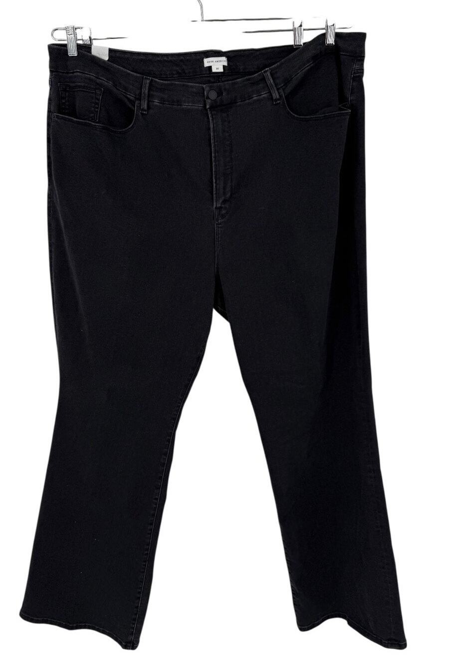 Good American GCLB900BT Good Classic slim Bootcut Jeans black size 30